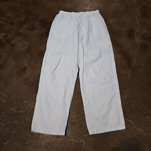 CottonSeed Casual Wear White 100% Cotton Beach Pants – Size XL Made In U.S.A.